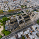 Imagen para el artículo titulado La catedral de Notre Dame tras el incendio en una foto de 1.000.000.000 píxeles